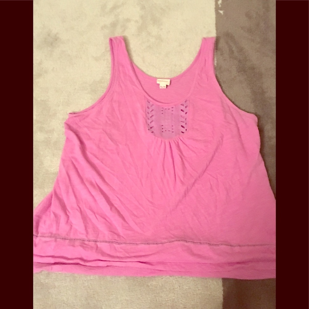 Purple tank top